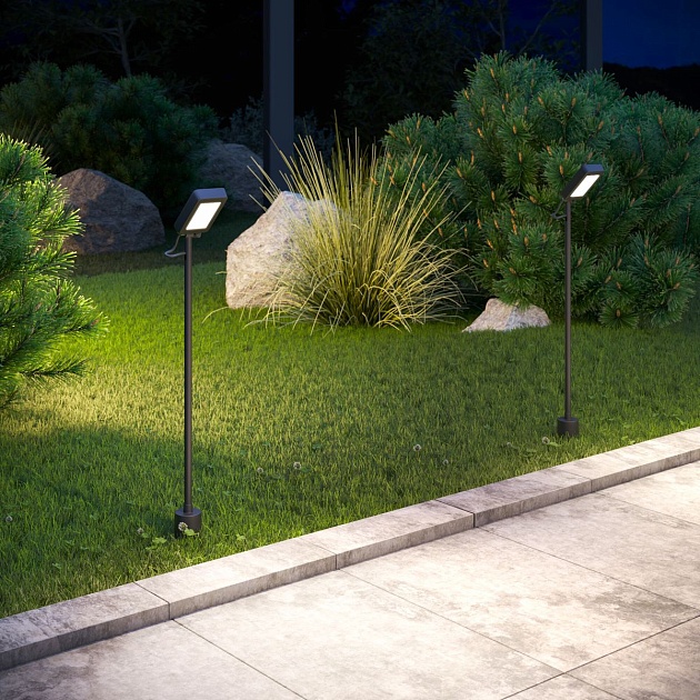 Уличный светодиодный светильник Elektrostandard Joli 35182/S a068101 Фото № 4