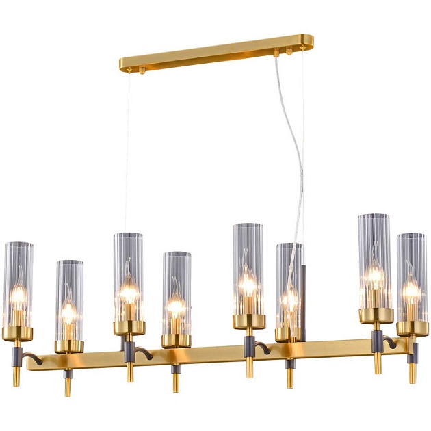 Потолочный светильник ILLUMICO IL5177-8LLS-29 BRASS TUBO изображение 4 Потолочный светильник ILLUMICO IL5177-8LLS-29 BRASS TUBO Фото № 4