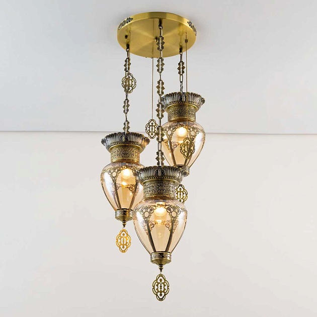 Подвесная люстра Citilux Каир CL419233 изображение 8 Подвесная люстра Citilux Каир CL419233 Фото № 8