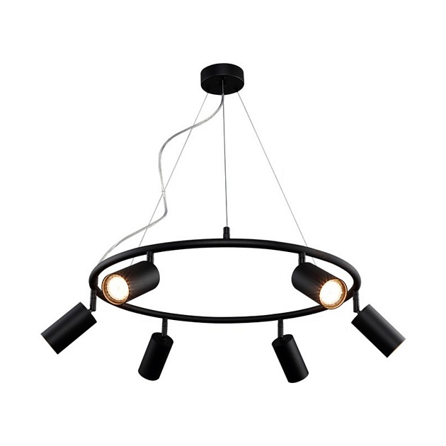 Подвесная люстра Crystal Lux CLT 015C6 D600 BL Фото № 1
