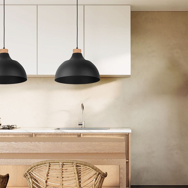 Подвесной светильник TK Lighting 2071 Cap Black Фото № 6