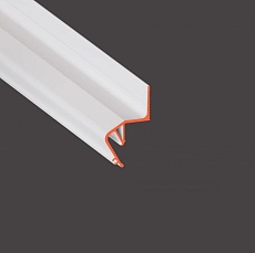 Стеновой парящий профиль Flexy для натяжных потолков 8406 FLY 02 9016