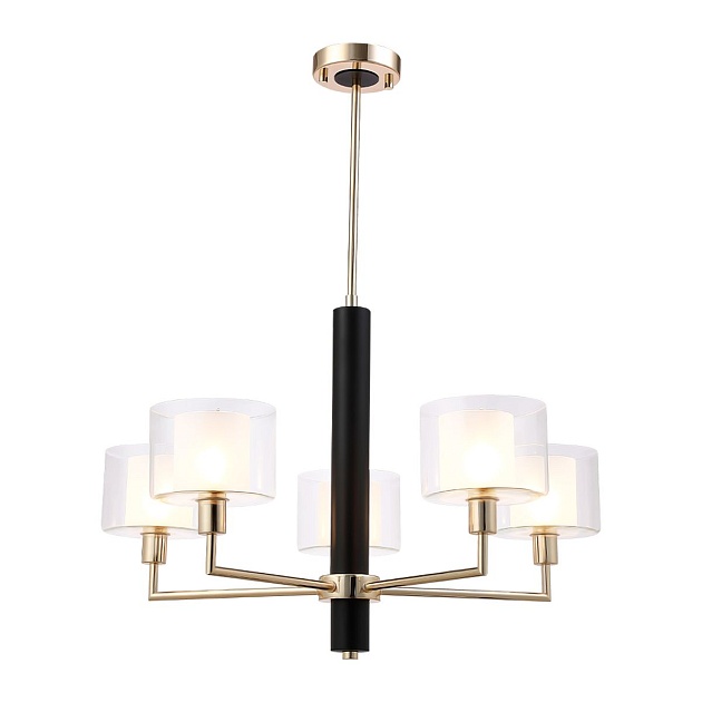 Подвесная люстра Crystal Lux Maestro SP-PL5 Gold изображение 3 Подвесная люстра Crystal Lux Maestro SP-PL5 Gold Фото № 3