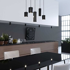 Потолочный светодиодный светильник Elektrostandard Onde 25044/LED 10W 4000K черный a064194 3