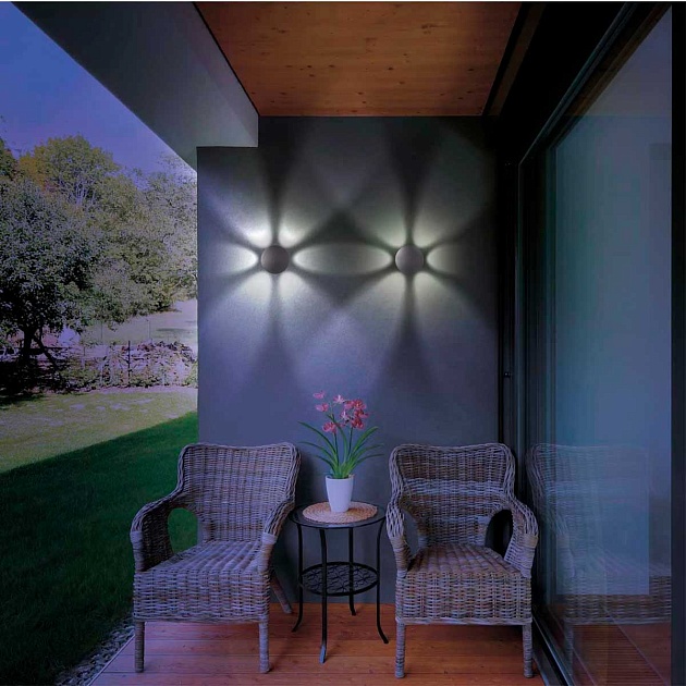 Уличный настенный светодиодный светильник Novotech Street Calle 358463 изображение 5 Уличный настенный светодиодный светильник Novotech Street Calle 358463 Фото № 5