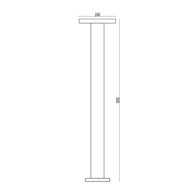 Уличный светодиодный светильник Maytoni Wald O420FL-L12GF1 Фото № 2