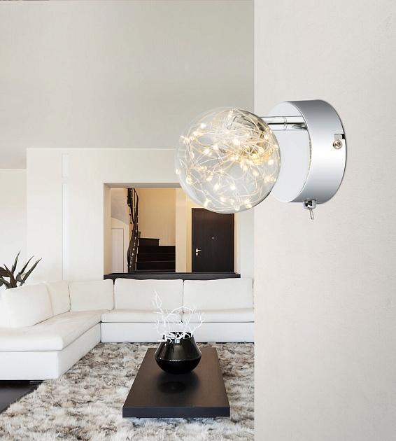 Светодиодный спот Globo X-Mas 56804-1 изображение 2 Светодиодный спот Globo X-Mas 56804-1 Фото № 2