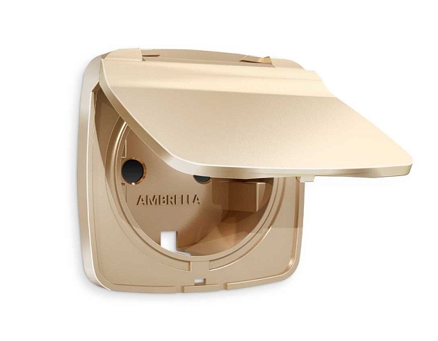 Лицевая панель розетки AMBRELLA VOLT OP6080 Фото № 1