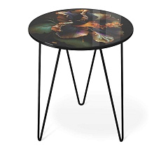 Журнальный стол Sheffilton SHT-CT27 ночной цветок/черный муар 4007482108 5