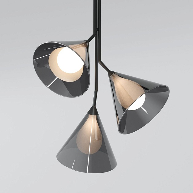 Подвесной светильник Eurosvet Enigma 70161/3 черный Фото № 5