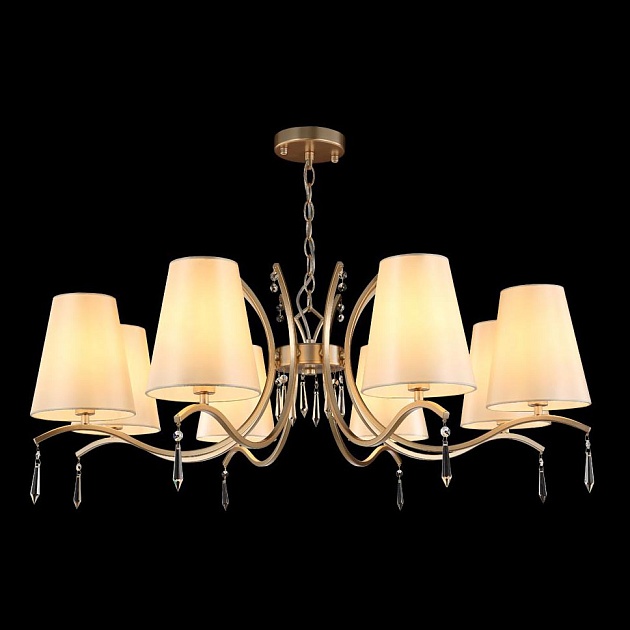 Подвесная люстра Crystal Lux Renata SP8 Gold изображение 5 Подвесная люстра Crystal Lux Renata SP8 Gold Фото № 5