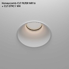 Рассеиватель Honeycomb Crystal Lux CLT FILTER MR16 Honeycomb BL 1
