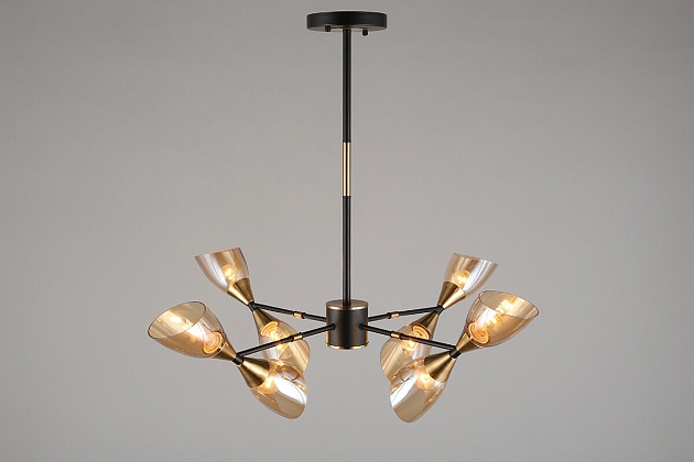 Подвесная люстра Omnilux Onno OML-66807-08 изображение 4 Подвесная люстра Omnilux Onno OML-66807-08 Фото № 4