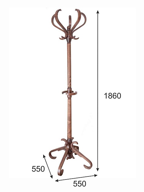 Напольная вешалка Мебелик В 10Н 001112 Фото № 3