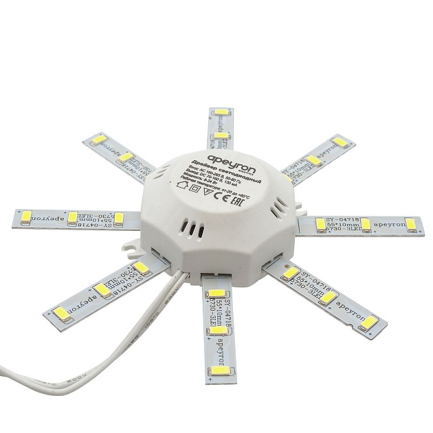 Светодиодный модуль Apeyron Звездочка 12-15 изображение 1 Светодиодный модуль Apeyron Звездочка 12-15 Фото № 1