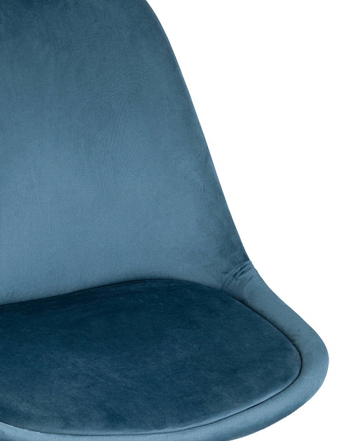 Кухонный стул Stool Group FRANKFURT велюр синий Y863 velvet dark blue Фото № 5