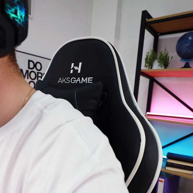 Игровое кресло AksHome Spiderman черный, экокожа 80352 Фото № 17