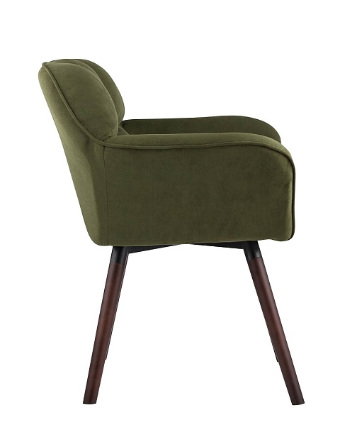 Кресло Stool Group Брайан замша хаки BRUYNE HY-53 изображение 3 Кресло Stool Group Брайан замша хаки BRUYNE HY-53 Фото № 3