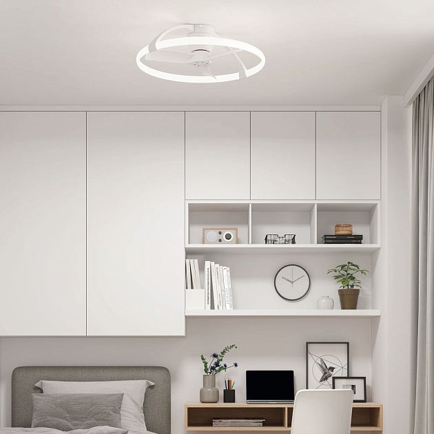 Потолочная светодиодная люстра-вентилятор Mantra Nepal 7801 Фото № 3