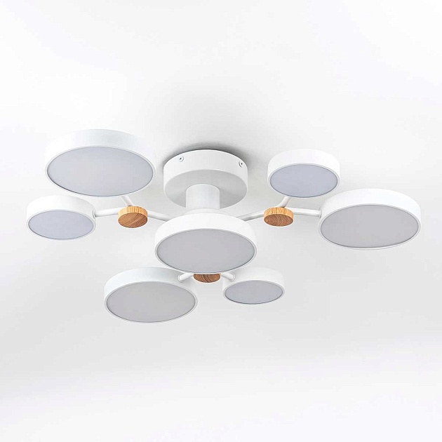 Потолочный cветильник LED4U L3201-700 WT изображение 6 Потолочный cветильник LED4U L3201-700 WT Фото № 6