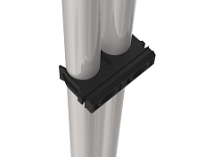 Гардеробная вешалка Sheffilton SHT-WR125 черный/хром лак 4404561201 2