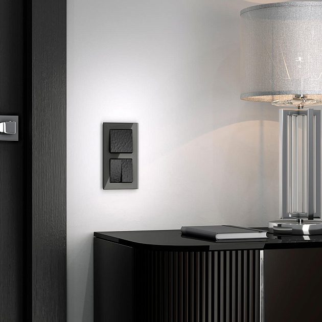 Выключатель Werkel Hammer одноклавишный черный W1210008 4690389161971 изображение 3 Выключатель Werkel Hammer одноклавишный черный W1210008 4690389161971 Фото № 3