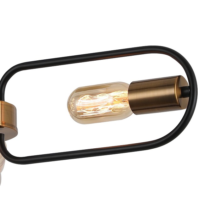 Потолочная люстра Illumico IL8253-3COU-79 BK GD Фото № 3