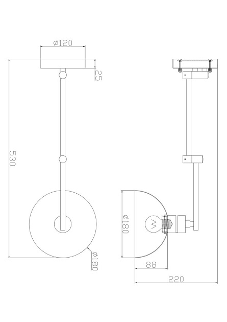 Спот Freya Cover FR5290WL-01B Фото № 2