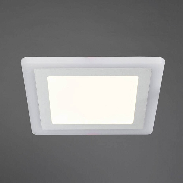Встраиваемый светодиодный светильник Arte Lamp Vega A7516PL-2WH изображение 3 Встраиваемый светодиодный светильник Arte Lamp Vega A7516PL-2WH Фото № 3
