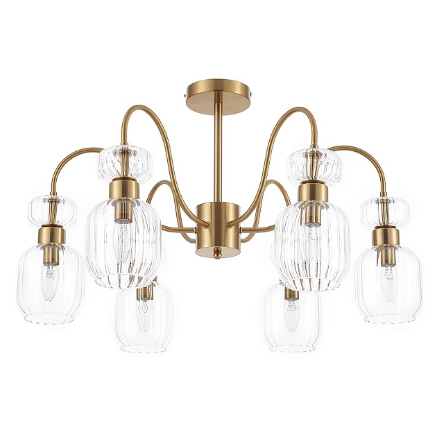 Потолочная люстра Escada Gloss 1141/6PL Clear Фото № 1