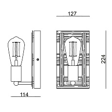 Бра Vele Luce Shield VL6385W01 4