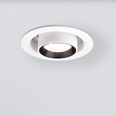 Встраиваемый светодиодный спот Elektrostandard 9917 LED 10W 4200K белый матовый a052448 3