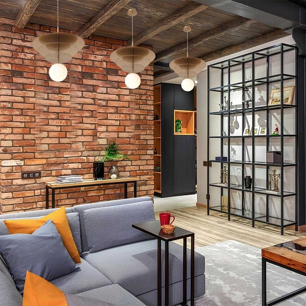 Подвесной светильник Crystal Lux UVA SP1.3 BRASS изображение 4 Подвесной светильник Crystal Lux UVA SP1.3 BRASS Фото № 4