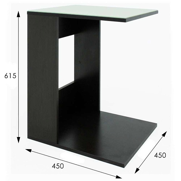 Приставной стол Мебелик BeautyStyle 3 001058 изображение 3 Приставной стол Мебелик BeautyStyle 3 001058 Фото № 3