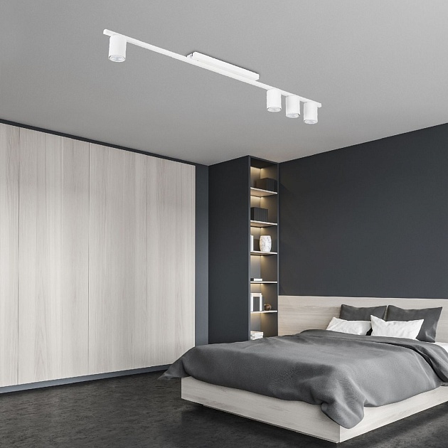 Потолочная люстра TK Lighting 4571 Logan White Фото № 3