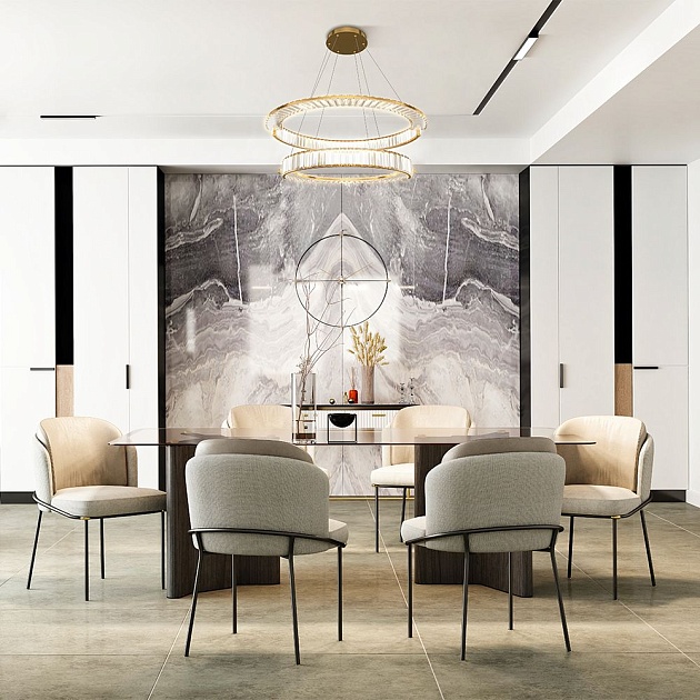 Подвесной светодиодный светильник Maytoni Krone P097PL-L90BS3K изображение 5 Подвесной светодиодный светильник Maytoni Krone P097PL-L90BS3K Фото № 5