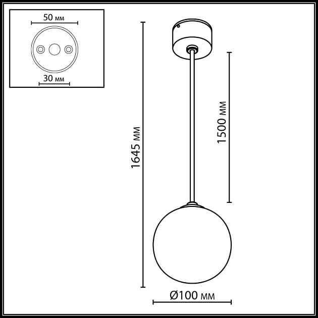 Подвесной светильник Odeon Light NATURE 7124/1 Фото № 2