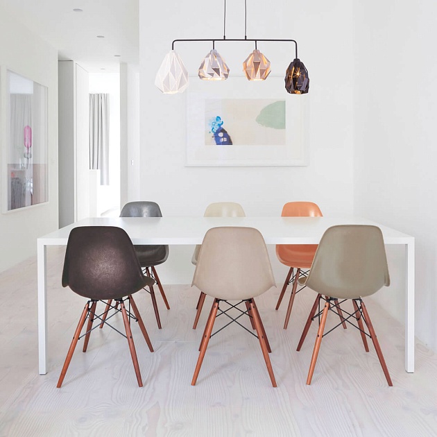 Подвесной светильник Eurosvet Moire 50090/4 черный Фото № 9