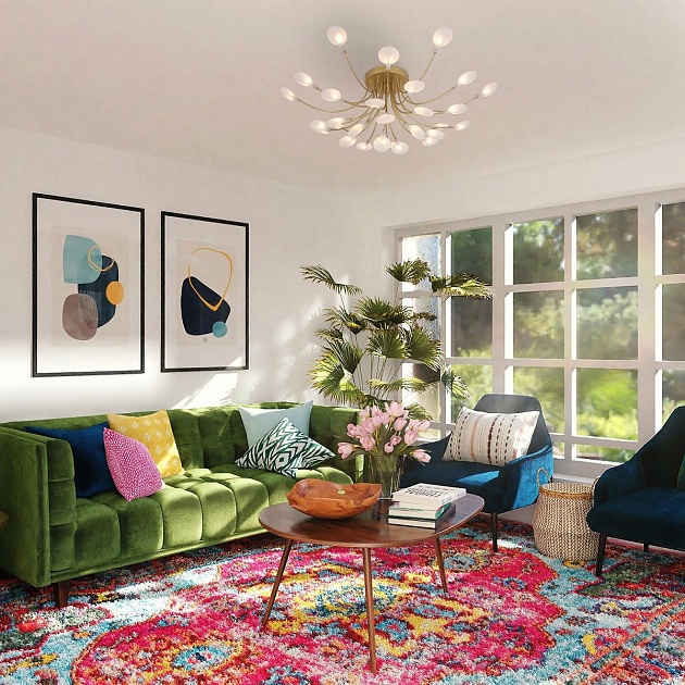 Потолочная люстра F-Promo Skein 4197-28C Фото № 5