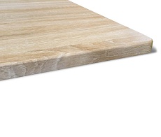 Кухонный стол Sheffilton SHT-TU14/80/80 МДФ белый муар/дуб сонома светлый 5742286403 2