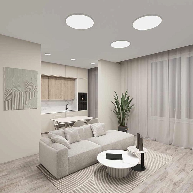 Накладной светильник Denkirs THIN DK6520-WH изображение 2 Накладной светильник Denkirs THIN DK6520-WH Фото № 2