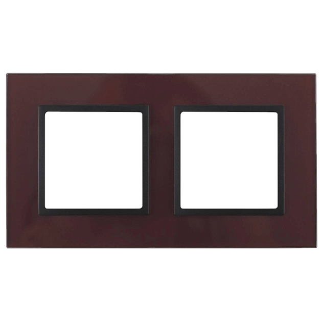 Рамка 2-постовая ЭРА Elegance 14-5102-25 Б0034497 Фото № 2