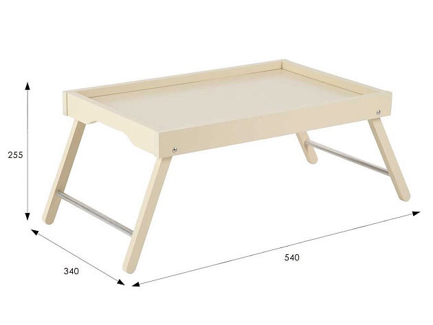 Столик-поднос Мебелик Селена 000337 изображение 3 Столик-поднос Мебелик Селена 000337 Фото № 3