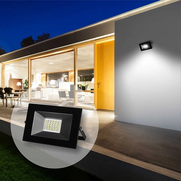 Прожектор светодиодный Apeyron 30W 6400K 05-20 изображение 4 Прожектор светодиодный Apeyron 30W 6400K 05-20 Фото № 4