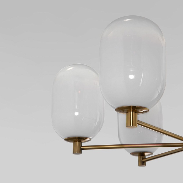 Подвесная люстра Eurosvet Loona 60161/6 латунь изображение 3 Подвесная люстра Eurosvet Loona 60161/6 латунь Фото № 3