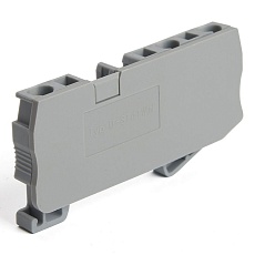 Торцевая заглушка для ЗНИ LD553 2,5 мм² (JXB ST 2,5), серый Stekker LD561-1-25 39985 1