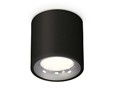 Комплект накладного светильника Ambrella light Techno Spot XS7532022 SBK/PSL черный песок/серебро полированное (C7532, N7012)