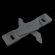 Фиксатор для накладного монтажа магнитного шинопровода Maytoni Magnetic track system TRA004HS-21S 2