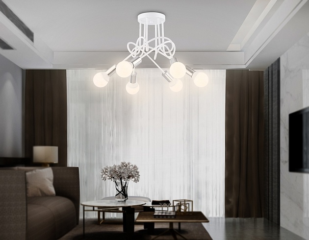 Потолочная люстра Ambrella light Traditional Loft TR80417 Фото № 8