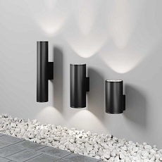Уличный настенный светильник Maytoni Outdoor Shim O514WL-L30B3K1 2